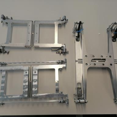 La gamme complète des suspensions dévéloppées pour plusieurs types d'helico Airbus Helicopters 